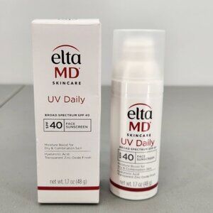 Elta MD UV Daily Face Sunscreen Broad Spectrum SPF 40 Zinc Oxide Finish 1.7 Oz